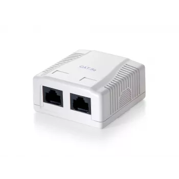 Opbouwbox Equip 2-poorts Cat.6 235212