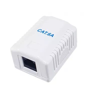 Netwerk-aansluitdoos Equip 235215 Cat6a wit 54 mm x 39 mm x 29,5 mm