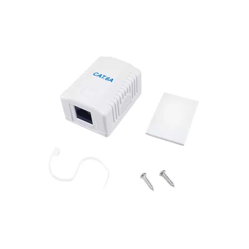 Netwerk-aansluitdoos Equip 235215 Cat6a wit 54 mm x 39 mm x 29,5 mm