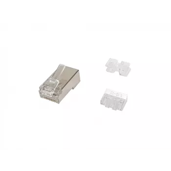 Equip Cat.6A RJ45 afgeschermde stekker, 100 stuks/pak