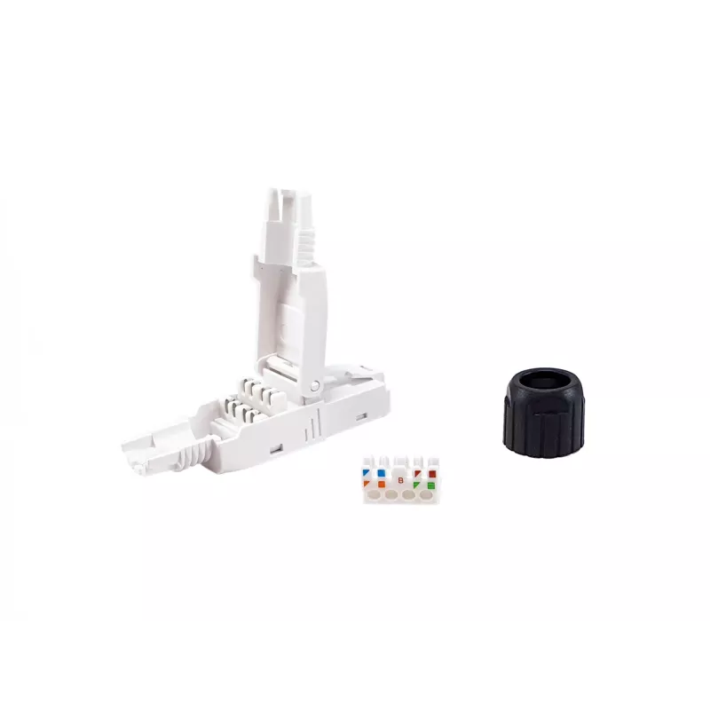 Equip Cat.6 gereedschapsvrije RJ45-stekker, 5 stuks/set