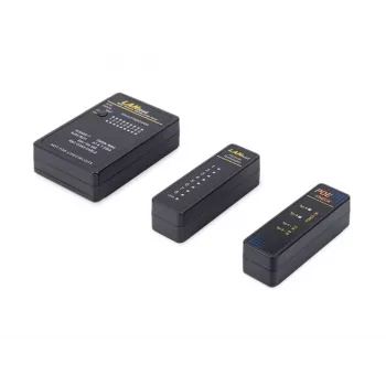 Equip netwerkkabeltester, RJ45, BNC, PoE