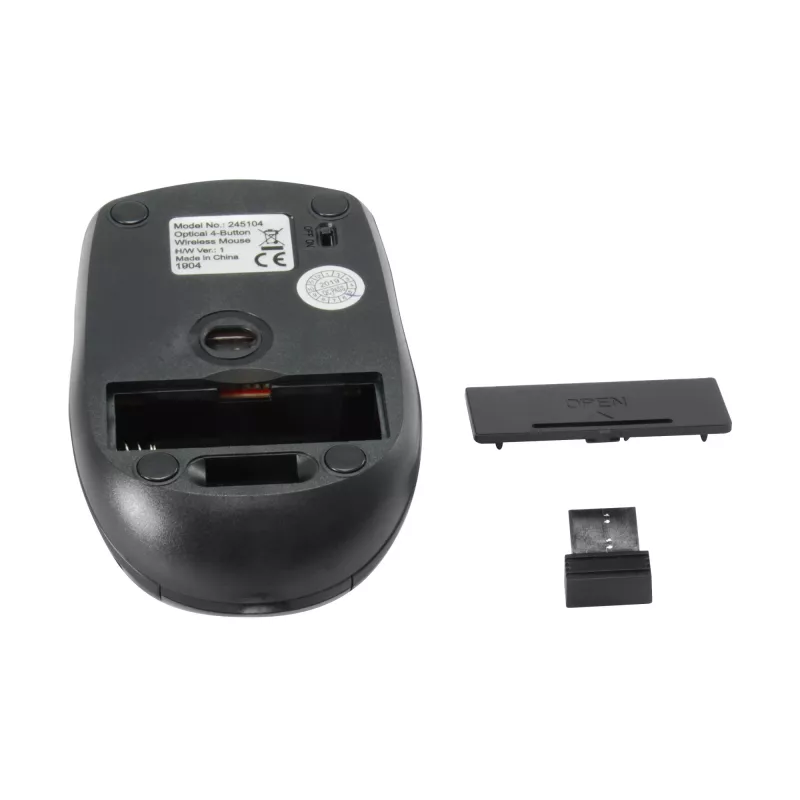 Equip 245104 muis reis dubbelhandig RF draadloos optisch 1600 DPI
