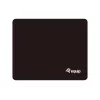 Equip muismat, zwart, effen, nylon, rubber, antislip onderkant