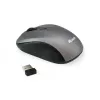 Equip mini optische draadloze muis, dubbelhandig, optisch, RF draadloos, 1600 DPI, grijs
