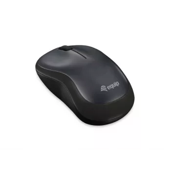 Equip Comfort draadloze zwarte RF draadloze muis