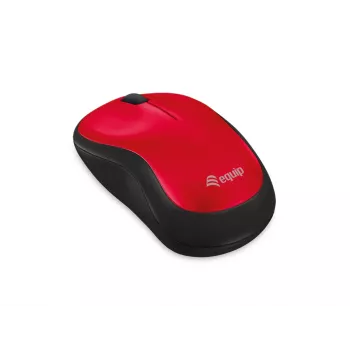 Draadloze muis Equip Comfort rood RF draadloos
