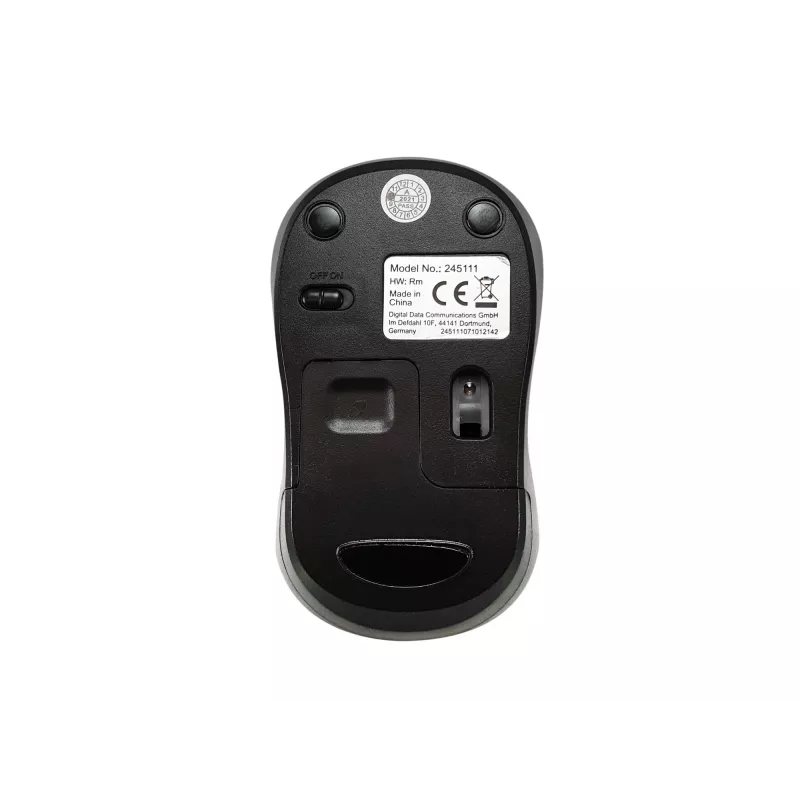 Draadloze muis Equip Comfort rood RF draadloos