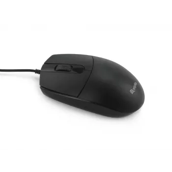Equip USB stille muis, dubbelhandig, optisch, USB Type-A, 1200 DPI, zwart