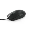 Equip USB stille muis, dubbelhandig, optisch, USB Type-A, 1200 DPI, zwart