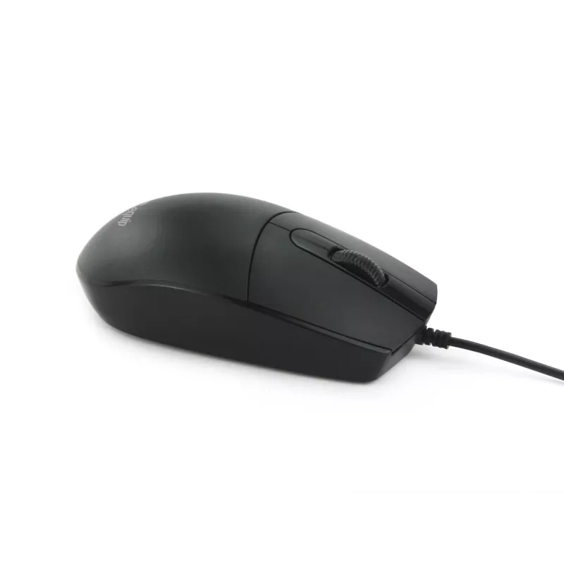 Equip USB stille muis, dubbelhandig, optisch, USB Type-A, 1200 DPI, zwart