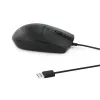 Equip USB stille muis, dubbelhandig, optisch, USB Type-A, 1200 DPI, zwart
