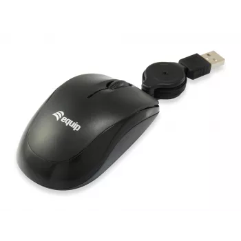 Equip 245103 muis reis dubbelhandig USB Type-A optisch 1000 DPI