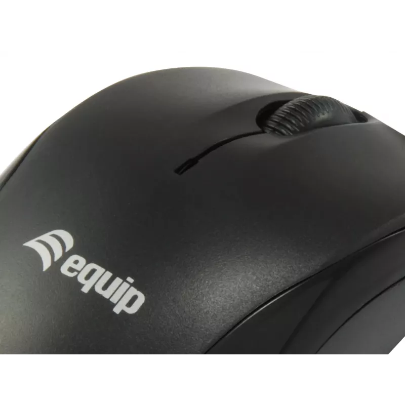 Equip 245103 muis reis dubbelhandig USB Type-A optisch 1000 DPI