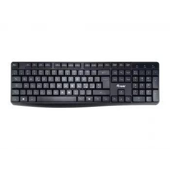 Equip 245213 toetsenbord kantoor USB QWERTY Italiaans zwart