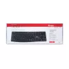 Equip 245213 toetsenbord kantoor USB QWERTY Italiaans zwart