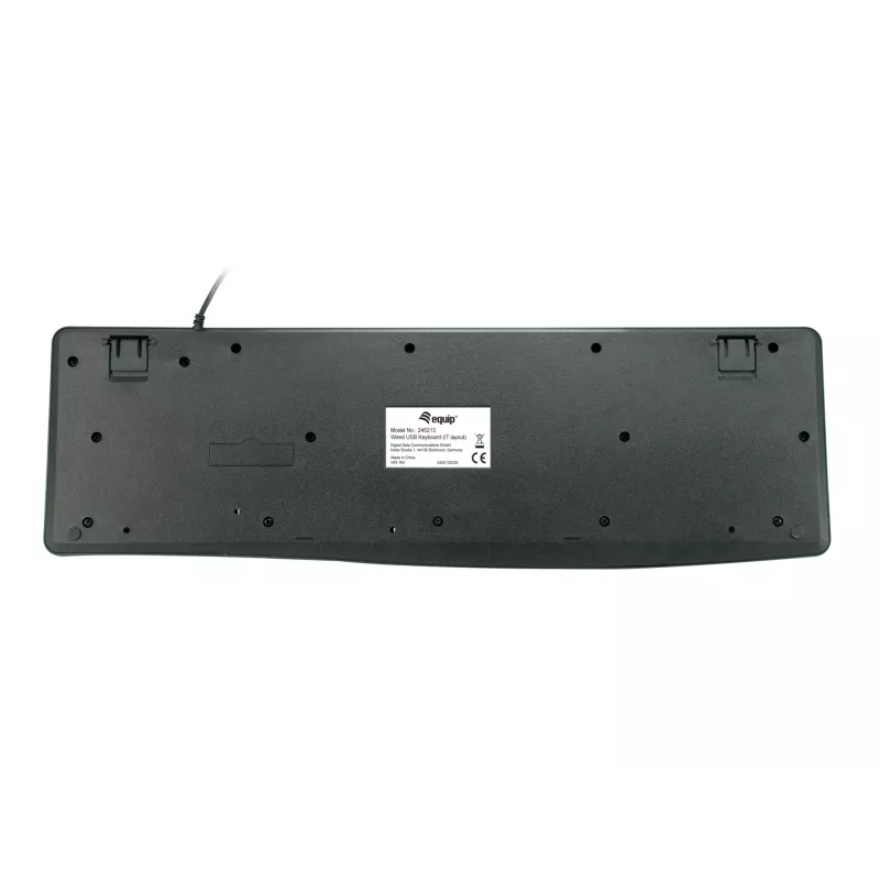 Equip 245213 toetsenbord kantoor USB QWERTY Italiaans zwart