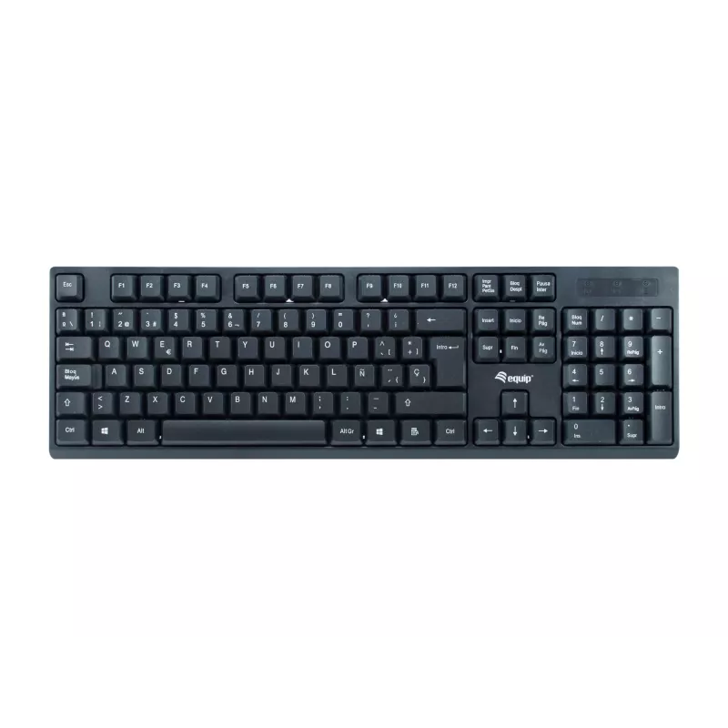 Equip draadloze toetsenbord- & muisset, ES-layout