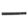 Blindplaat Equip 19 inch 1HE gereedschapsloos zwart rackcapaciteit 1HE