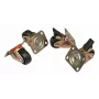 Zwenkwielen Equip EZW-2 zwart 60mm voor flexkasten