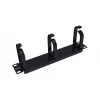 Equip 10 inch kabelmanagementpaneel, 1U, zwart