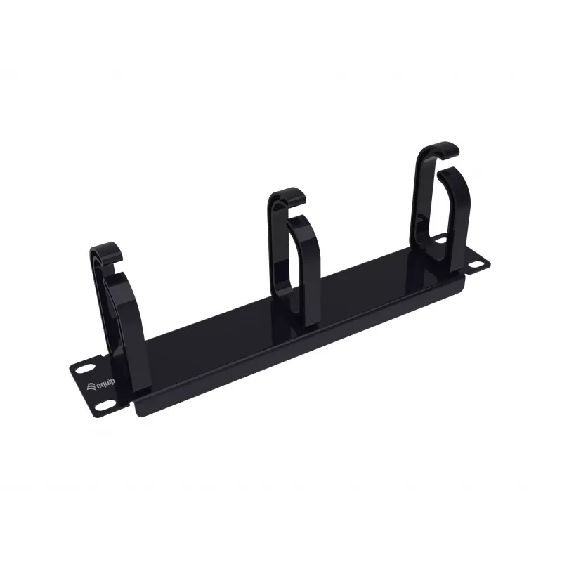 Equip 10 inch kabelmanagementpaneel, 1U, zwart