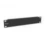 Blindpaneel Equip 10 inch 1U zwart staal 25,4 mm breedte