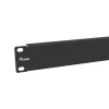 Blindpaneel Equip 10 inch 1U zwart staal 25,4 mm breedte