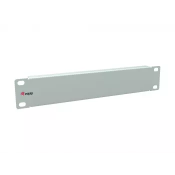 Blindpaneel Equip 10 inch 1U lichtgrijs staal 25,4 mm