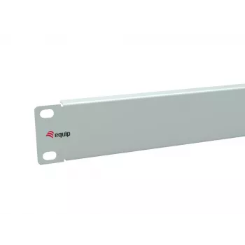 Blindpaneel Equip 10 inch 1U lichtgrijs staal 25,4 mm