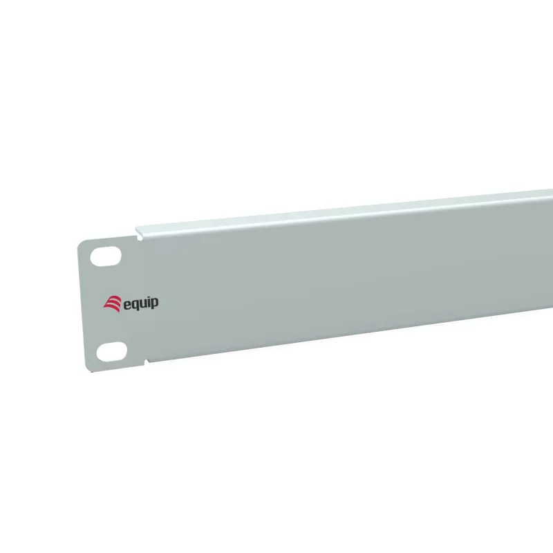 Blindpaneel Equip 10 inch 1U lichtgrijs staal 25,4 mm