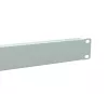 Blindpaneel Equip 10 inch 1U lichtgrijs staal 25,4 mm