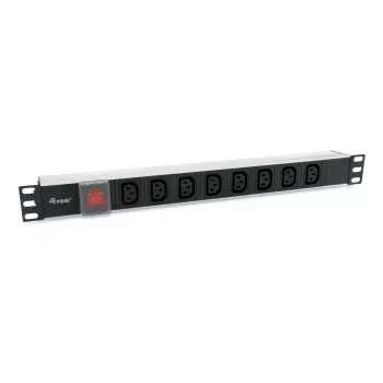 Equip 333310 Power Distribution Unit (PDU) 8 AC-uitgangen 1U zwart