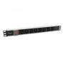 Equip 333310 Power Distribution Unit (PDU) 8 AC-uitgangen 1U zwart