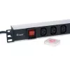 Equip 333310 Power Distribution Unit (PDU) 8 AC-uitgangen 1U zwart