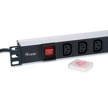 Equip 333310 Power Distribution Unit (PDU) 8 AC-uitgangen 1U zwart