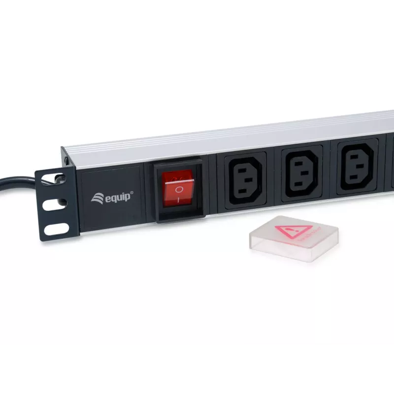 Equip 333310 Power Distribution Unit (PDU) 8 AC-uitgangen 1U zwart