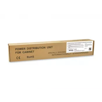 Equip 333312 stroomverdeeleenheid (PDU) 6 AC-stopcontacten 1U zwart