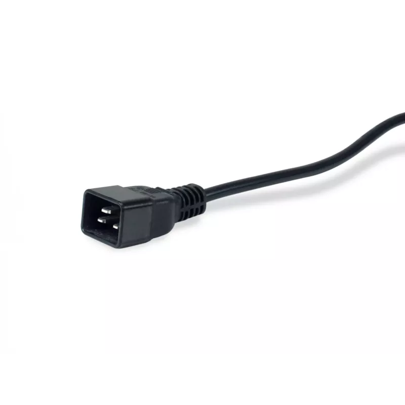 Equip 8-voudige stekkerdoos, 6 x IEC-C13 + 2 x IEC-C19, aan-/uitschakelaar, aluminium behuizing