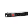 Equip 12-voudige C13 Power Distribution Unit, aan-/uitschakelaar