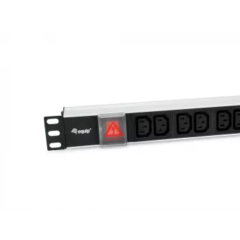 Equip 12-voudige C13 Power Distribution Unit, aan-/uitschakelaar