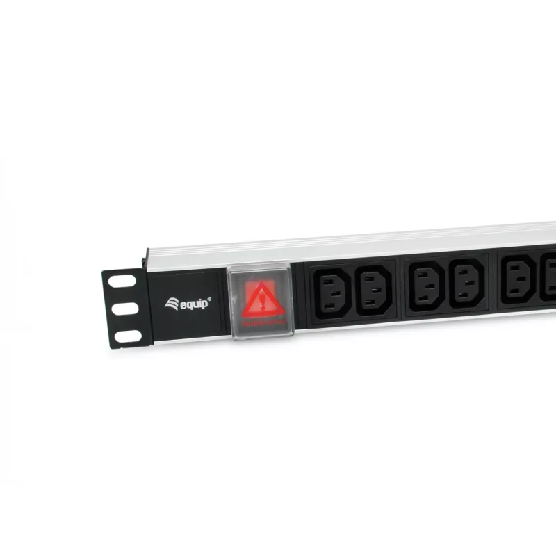 Equip 12-voudige C13 Power Distribution Unit, aan-/uitschakelaar