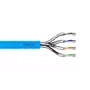 DIGITUS installatiekabel - CAT6a - U/FTP - AWG 23/1 - 100m - blauw