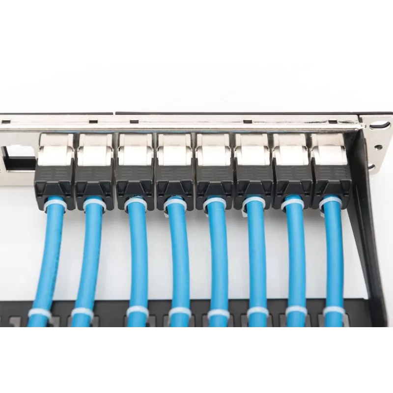 DIGITUS installatiekabel - CAT6a - U/UTP - AWG 23/1 - 305m - lichtblauw