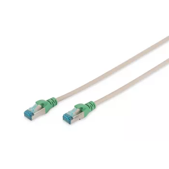DIGITUS crossoverkabel - Cat 5e - SF/UTP - Snagless - Cu - 2 m - grijs