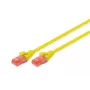 DIGITUS Professional patchkabel - CAT6 - U/UTP - Snagless - 3m - geel