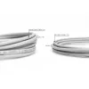 DIGITUS slanke patchkabel - CAT6 - U/UTP - Snagless - Cu - 2m - grijs