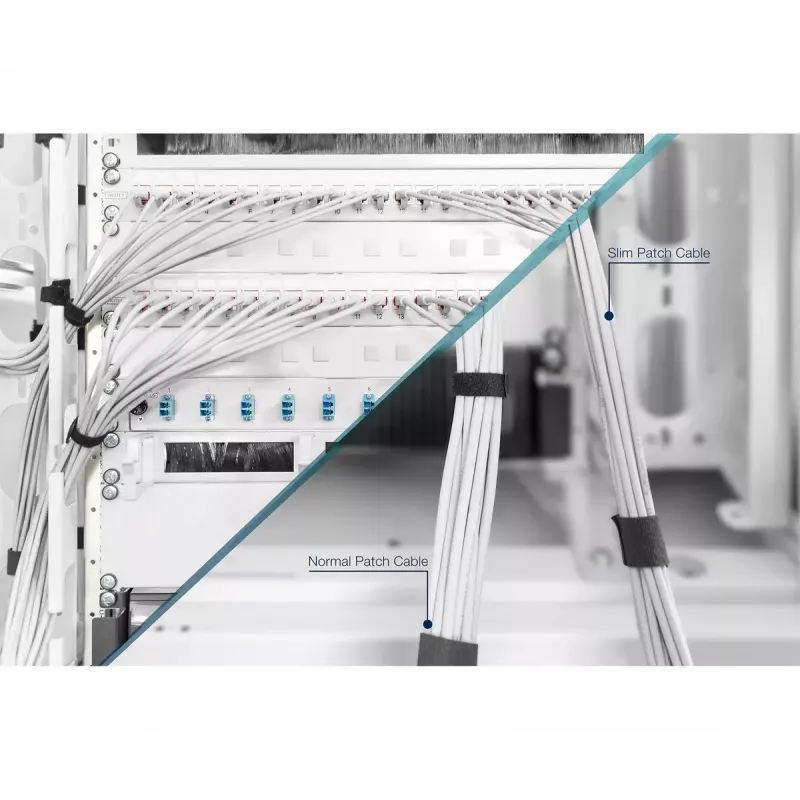 DIGITUS slanke patchkabel - CAT6 - U/UTP - Snagless - Cu - 2m - grijs