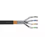 DIGITUS installatiekabel - Cat 7 - S/FTP - AWG 23/1 - 500 m - zwart