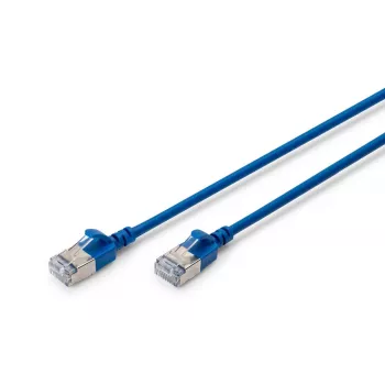 DIGITUS slanke patchkabel - CAT6A - F-FTP - 3 m - blauw